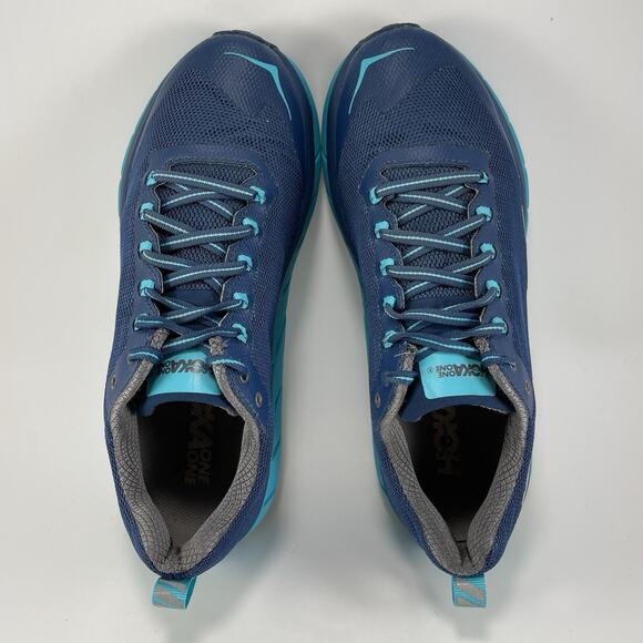 Hoka One One Challenger ATR 4 Trail Running Shoes Womens Size 8 Blue Athletic - Picture 5 of 9